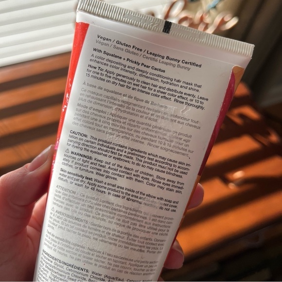 IGK Feelin’ Peachy Color Depositing Conditioning Hair Mask Full Size 6 Fl Oz NWT - Picture 10 of 14